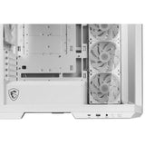 ATX Semi-tower Box MSI MAG PANO M100R PZ White-5