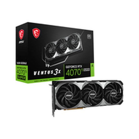 Graphics card MSI 4070TISUP16GVEN3XOC GDDR6X GEFORCE RTX 4070 TI SUPER 16 GB-0