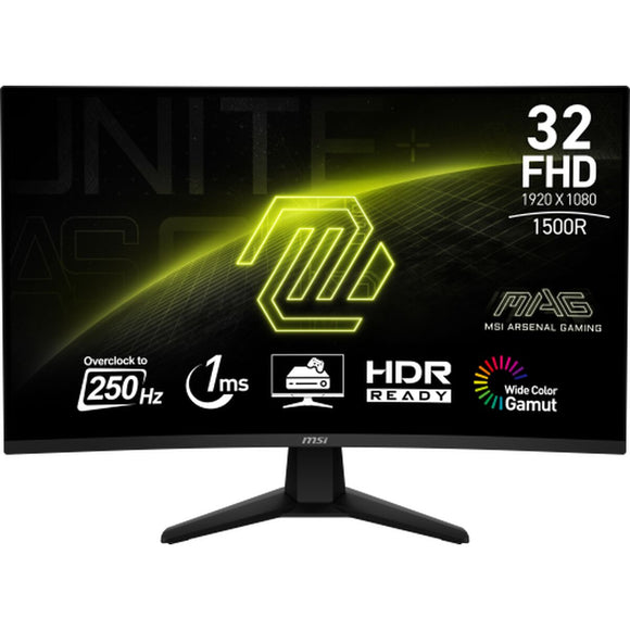 Gaming Monitor MSI MAG 32C6X Full HD 32