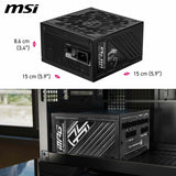 Power supply MSI 306-7ZPFX11-CE0 80 Plus Gold ATX-13