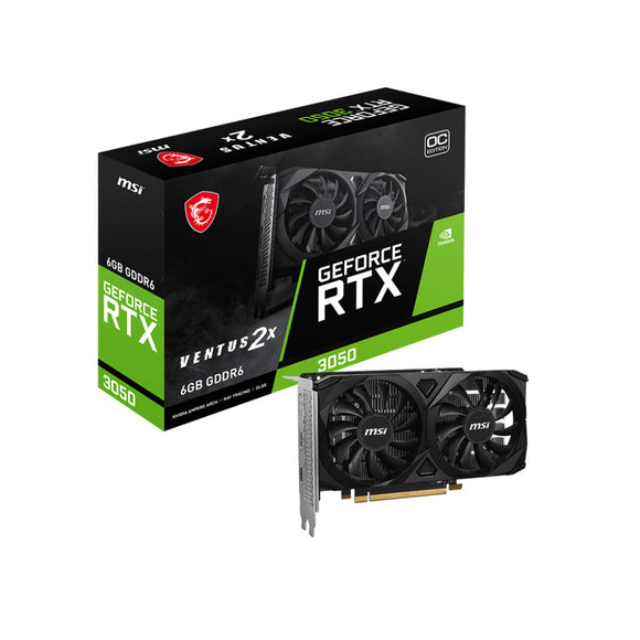 Graphics card MSI 912-V812-056 Nvidia GeForce RTX 3050 6 GB GDDR6-0