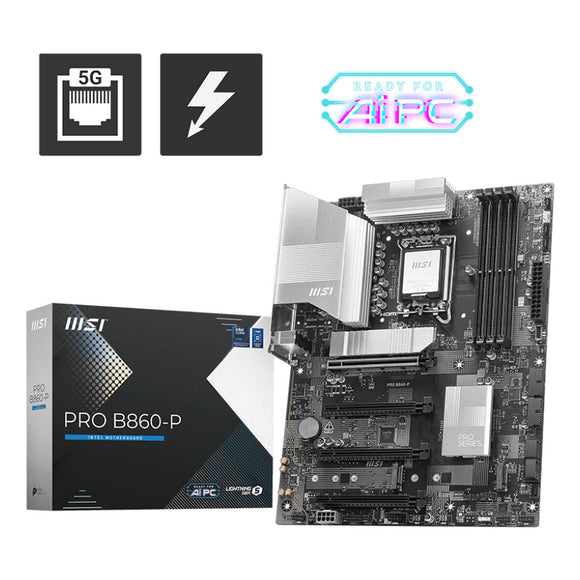 Motherboard MSI PRO B860-P LGA 1851 AMD-0