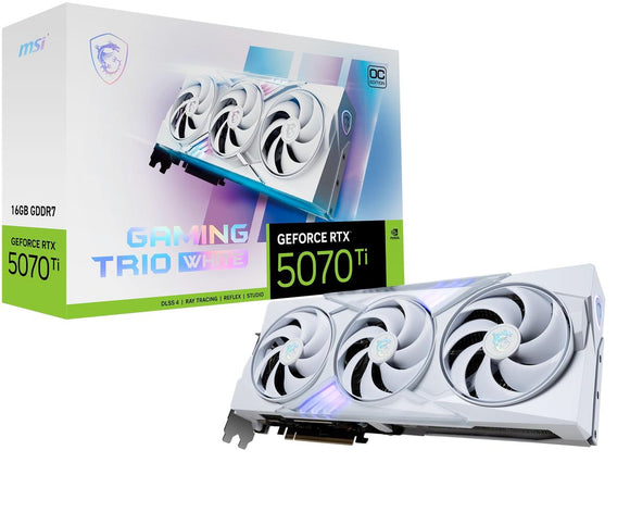 VGA MSI GeForce RTX 5070 TI 16GB GAMING TRIO OC WHITE-0