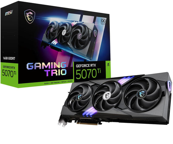 MSI RTX5070TI Gaming Trio OC 16GB GDDR HDMI 3xDP-0