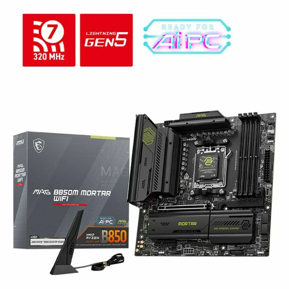 Motherboard MSI MAG B850M MORTAR WIFI AMD AM5-0