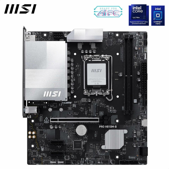 Motherboard MSI PRO H810M-B LGA 1851-10
