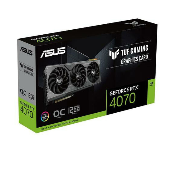 Graphics card Asus TUF-RTX4070-O12G-GAMING GEFORCE RTX 4070 12 GB GDDR6X-0