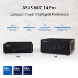 Mini PC Asus NUC 14 Pro RNUC14RVKI300002I Intel Core 3 100u-13