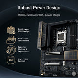 Motherboard Asus AMD AM5 AMD AMD X870E-24