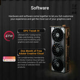 Graphics card Asus 90YV0L70-M0NA00 16 GB radeon rx 9070 xt GDDR6-45