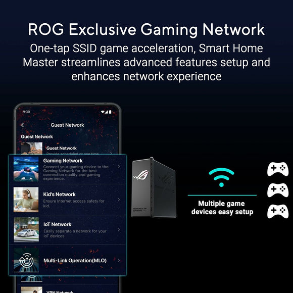 Router Asus 90IG09Y0-MO9C00 Black USB RJ45 Ethernet LAN USB 3.2-10