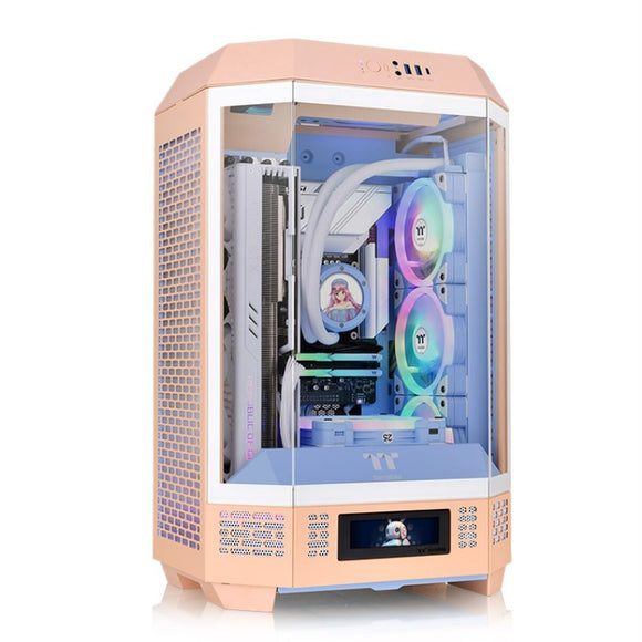 ATX Semi-tower Box THERMALTAKE Tower 300 Peach Fuzz Peach-0