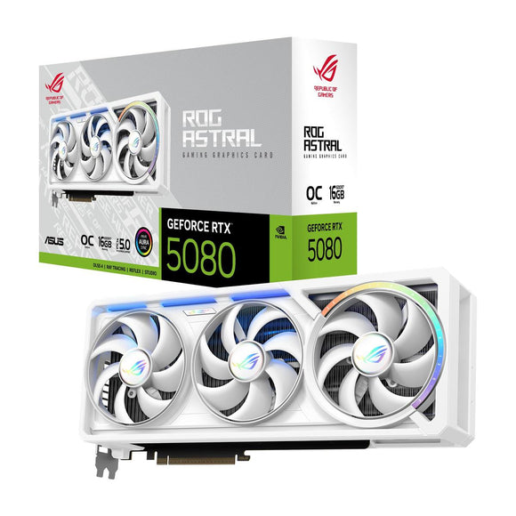 ASUS ROG-ASTRAL-RTX5080-O16G-WHITE 16GB GDDR7 HDMI DP-0