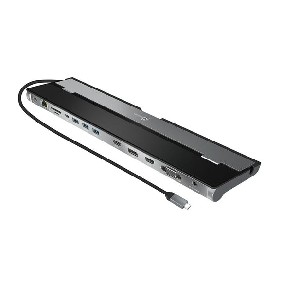 USB Hub j5create JCD543-N Black Black, Silver 5 W-0