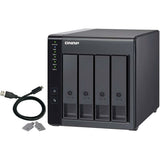 NAS Network Storage Qnap TR-004 Black-4