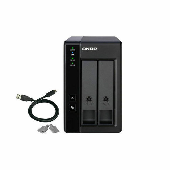 NAS Network Storage Qnap O TR-002 USB 3.0 RAID Black-0