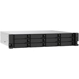 Network Storage Qnap TS-1273AU-RP-8G Black AMD Ryzen V1500B-16