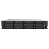 NAS Network Storage Qnap TS-1273AU-RP-8G Black AMD Ryzen V1500B-10