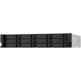 Network Storage Qnap TS-1273AU-RP-8G Black AMD Ryzen V1500B-12