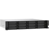 Network Storage Qnap TS-1273AU-RP-8G Black AMD Ryzen V1500B-11
