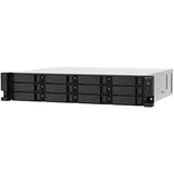 Network Storage Qnap TS-1273AU-RP-8G Black AMD Ryzen V1500B-10