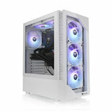 ATX Semi-tower Box THERMALTAKE View 200 TG Snow ARGB White-0