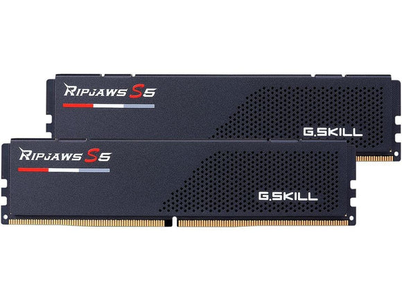 G.Skill RAM Ripjaws S5 - Low Profile - 64 GB (2 x 32 GB Kit) - DDR5 5600 DIMM CL36-0