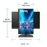 Monitor BenQ SW242Q Full HD WQXGA 24,1"-6
