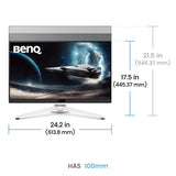 Gaming Monitor BenQ 9H.LN2LB.QBE 4K Ultra HD 27"-6