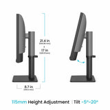 Gaming Monitor BenQ 9H.LNDLA.TBE 27" 25" Quad HD-8