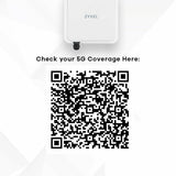 Router ZyXEL White RJ45 Ethernet LAN-5