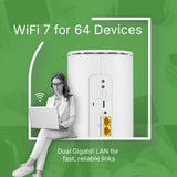 Router ZyXEL FWA515-EU0102F White USB 2.0 Ethernet LAN 2 Wi-Fi-7