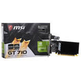 Graphics card MSI NVIDIA GeForce GT 710 GDDR3-2