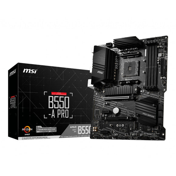 Motherboard MSI B550-A PRO AMD B550 AMD AMD AM4-0