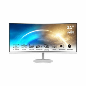 Monitor MSI PRO MP341CQW White 34" 100 Hz-0