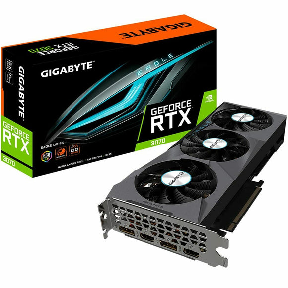 Graphics card Gigabyte GeForce RTX 3070 EAGLE OC 8G (rev. 2.0) 8 GB GDDR6-0