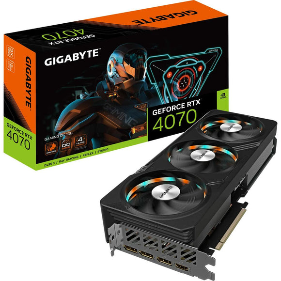 Graphics card Gigabyte GV-N4070GAMING OC-12GD GeForce RTX 4070 Ti GDDR6X-0