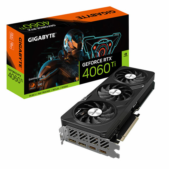 Graphics card Gigabyte GeForce RTX­­ 4060 Ti GAMING OC 8G Geforce RTX 4060 Ti 8 GB GDDR6-0