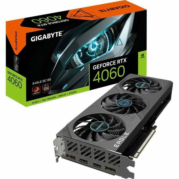 Graphics card Gigabyte GV-N4060EAGLE OC-8GD Geforce RTX 4060 GDDR6 GDDR6X-0