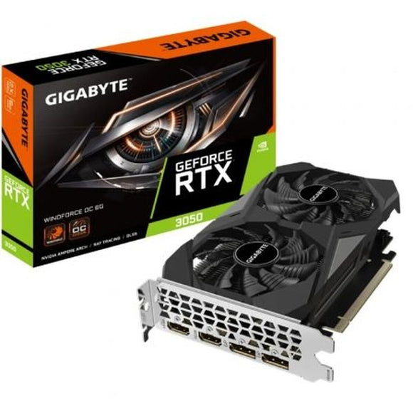 Graphics card Gigabyte GV-N3050WF2OC-6GD Nvidia GeForce RTX 3050 GDDR6-0