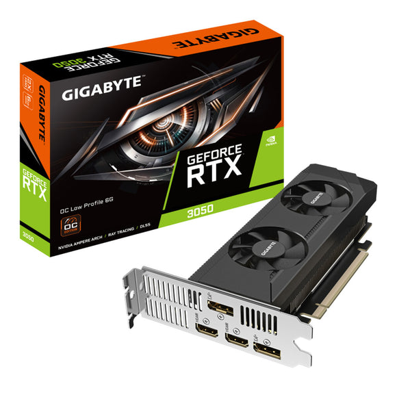 Graphics card Gigabyte GV-N3050OC-6GL G10 Nvidia GeForce RTX 3050 GDDR6-0