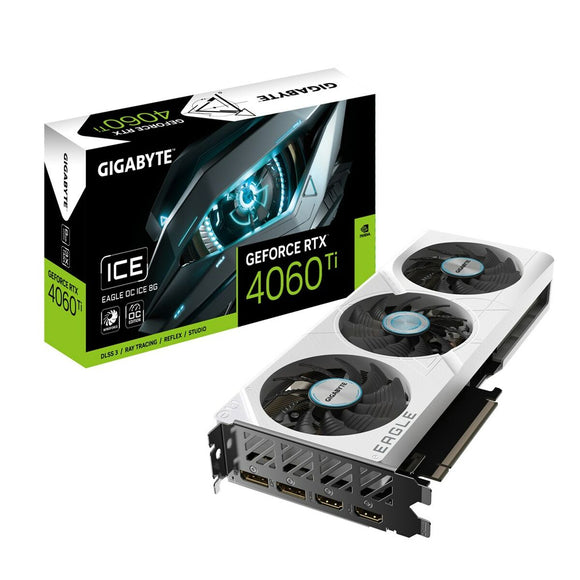 Graphics card Gigabyte GV-N406TEAGLEOC ICE-8GD 8 GB GDDR6 Geforce RTX 4060 Ti-0