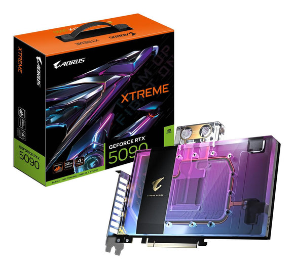 Gigabyte AORUS GeForce RTX 5090 Xtreme Waterforce WB 32 GB Graphics Card-0