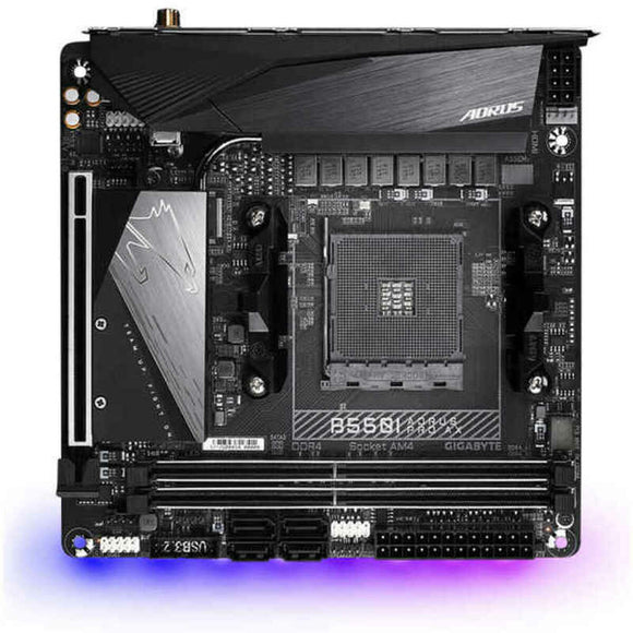 Motherboard Gigabyte B550I AORUS PRO AX mATX AM4     AMD AM4 AMD AMD B550-0