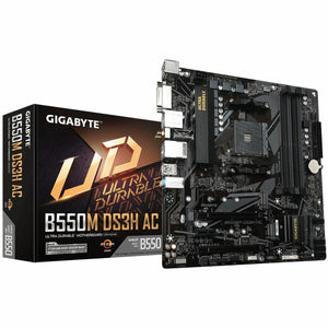 Motherboard Gigabyte B550M DS3H AMD B550 AMD AMD AM4-0