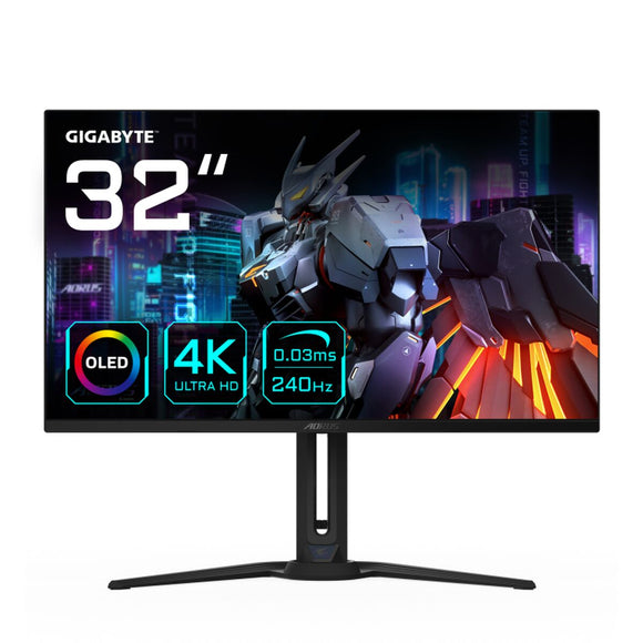 Monitor Aorus 20VM0-FO32U2BA-1EKR 4K Ultra HD 31,5