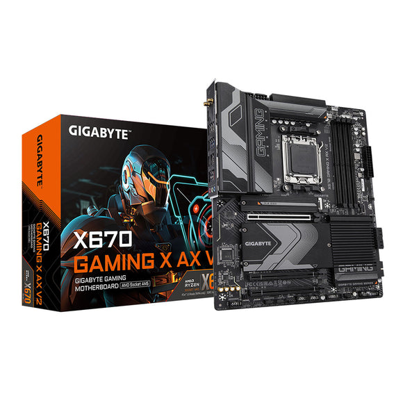 Motherboard Gigabyte X670 GAMING X AX V2 Intel Wi-Fi 6 AMD AMD X670 AMD AM5-0