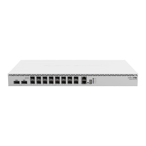 MikroTik | Cloud Router Switch with RouterOS L5 license | 518-16XS-2XQ-RM | Rackmountable | SFP ports quantity 16x of 25G SFP28 ports; 2x of 25G SFP28 ports | Power supply type Internal-0