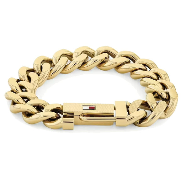 Men's Bracelet Tommy Hilfiger 1697266 Golden-0