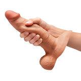 Realistic Dildo B-Vibe Silicone Ø 6,4-10,2 cm (17,5 cm)-8